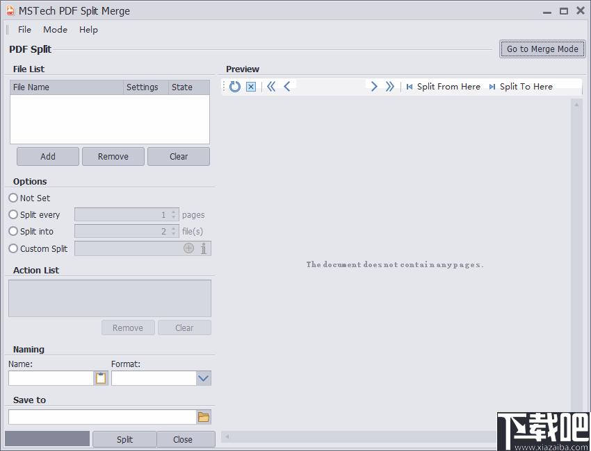 MSTech PDF Split Merge下载,PDF阅读,PDF拆分,PDF合并