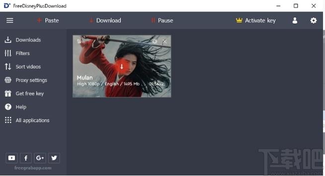 Free Disney Plus Download下载,视频下载器,下载工具